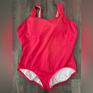 24W/P Lands End One Piece Swimsuit.